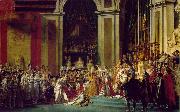 Jacques-Louis David The coronation of Napoleon and Josephine (mk02) oil